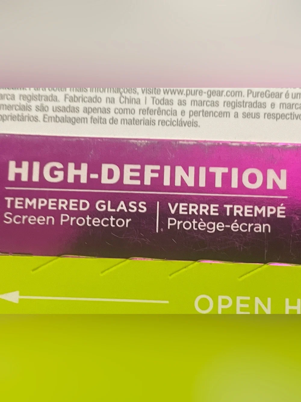 Pure.Gear High-Definition Tempered Glass Screen Protector for Samsung Galaxy A21